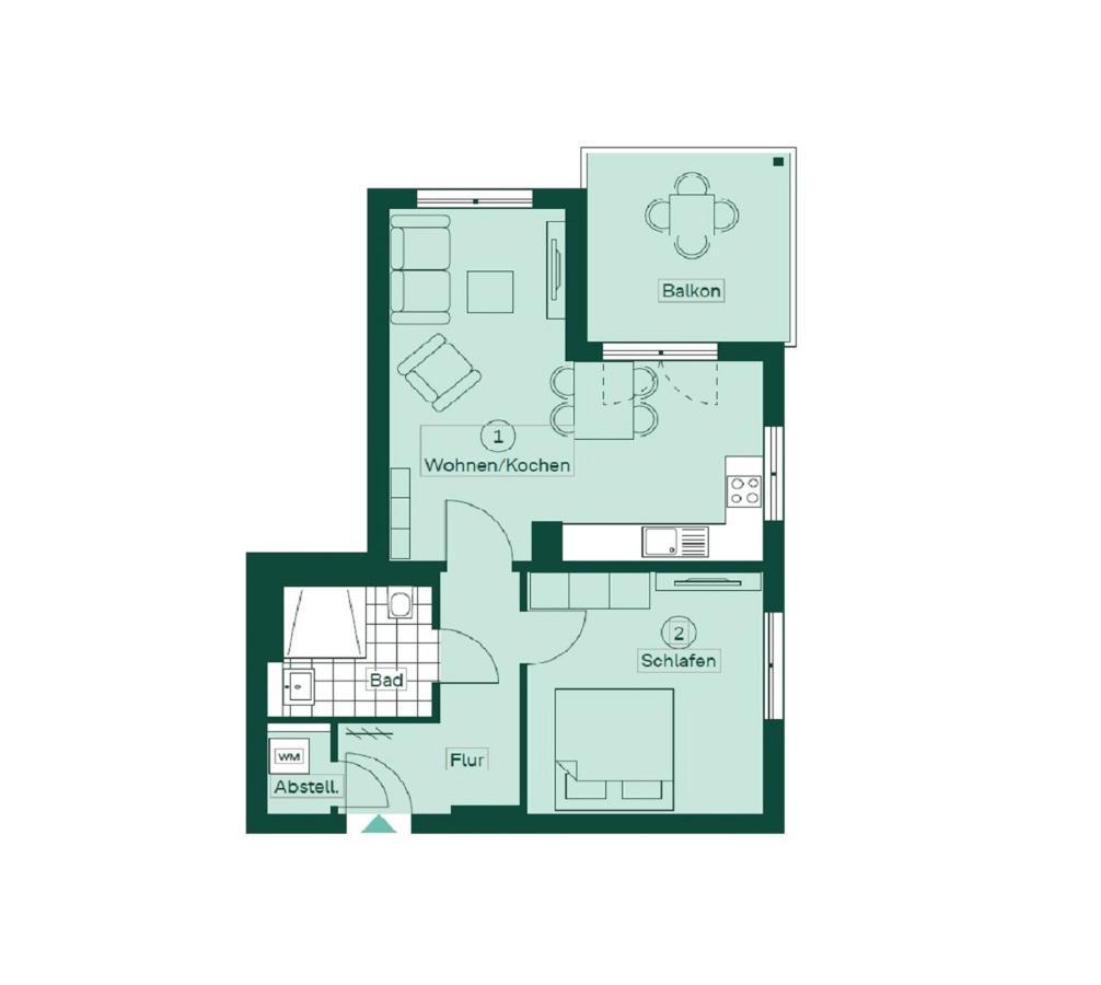 Apartment "Kiefernblick" - Haffresidenz Garz  Kültér fotó